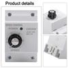 Home Workshop AC Voltage Regulator Electronic Speed Controller Wide Adjustment Range Smooth Stable Performance