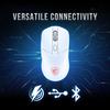 MSI VERSA 300 W WHITE Wireless Gaming Mouse, Lightweight 60g, WiredWireless, Ambidextrous, MS0757