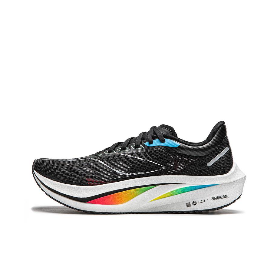 New LINING Feidian 4 Challenger Running Shoes Men Low Top Black ARMU005-17