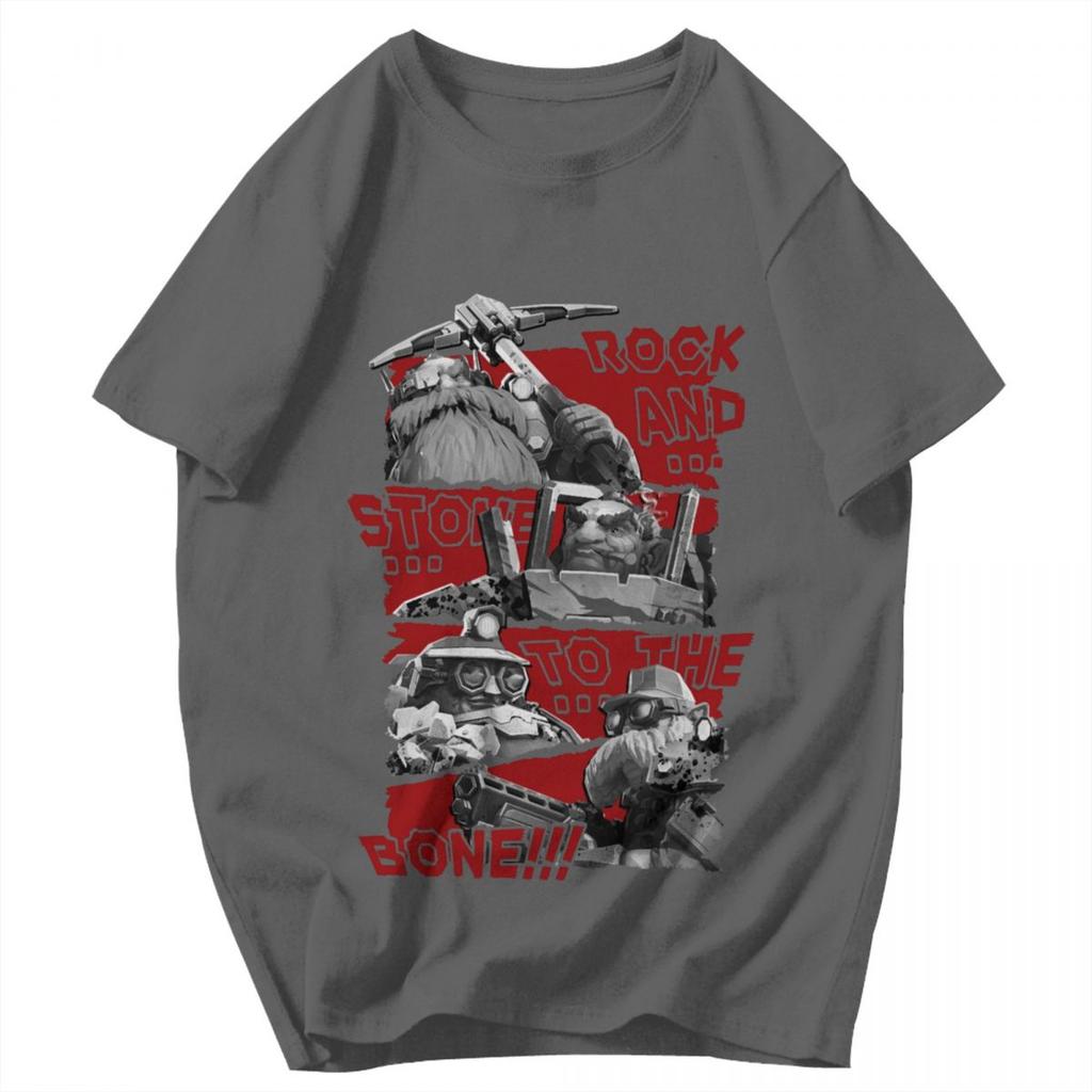 Men T Shirt Deep Rock Galactic Rock And Stone Gifts Idea Y2K Graphic Tees Unisex Clothing T Shirts
