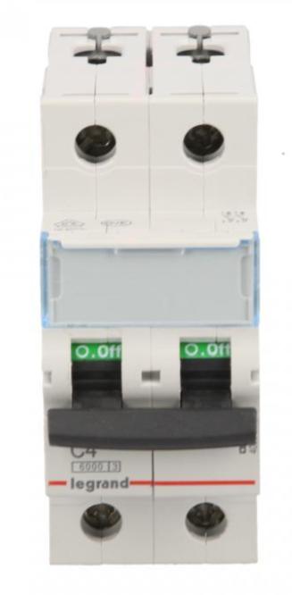 Wyłącznik Nadprądowy 2P C 4A 6Ka Ac S302 Tx3 403523