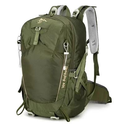 40L Outdoor Wandern Camping Rucksack Outdoor Wasserdicht Leichtgewicht Bergsteigen Tasche Fahrradrucksack Mit Wasserdichter Hülle