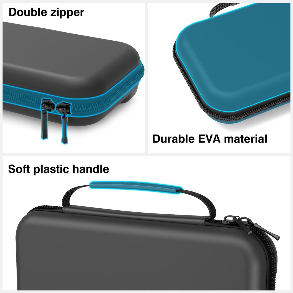 Portable Handbag Switch 2 Case  Console & Accessories, Carrying Case with 12 Game Card Slots, Switch 2 Carrying Travel Game Bag