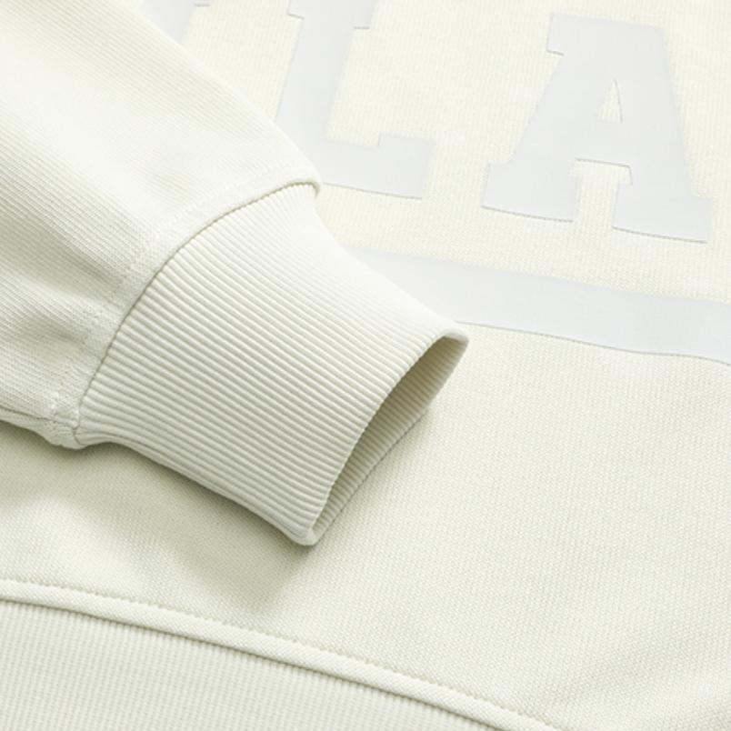 Fila X MIHARA YASUHIRO Logo Sweatshirt Women Sweatshirt Morning-Dew-Gray F11W213207F-GY