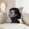 Beautful A-Audrey Hepburn Pillow Case Pattern Printed Pillowcase For Living Room Sofa Cushion Cover