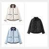MJ STYLE Women's Lightweight Padded Lapel Jacket