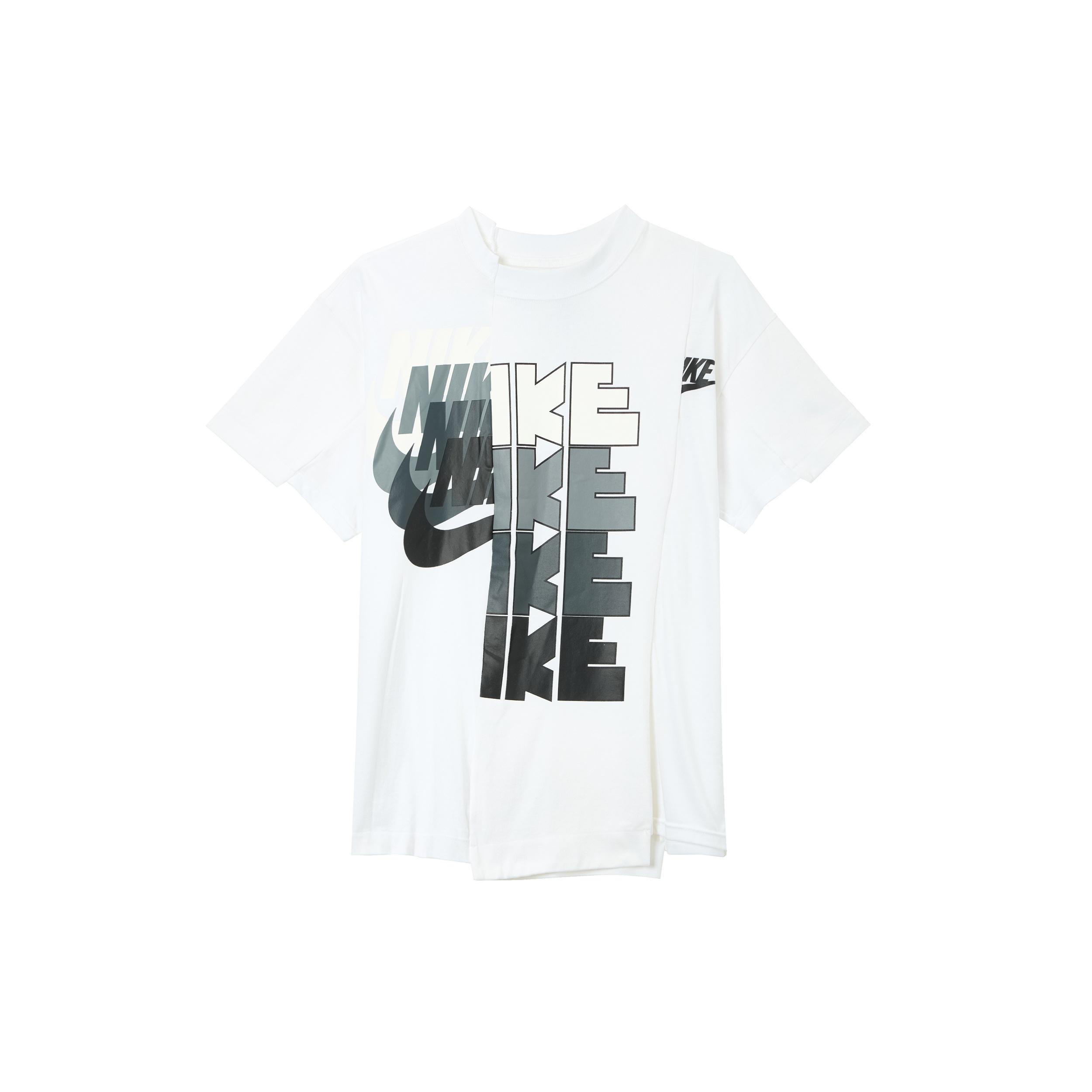 (WMNS) Nike x sacai Hybrid T-Shirt  White  Women s CD6310-100 XS