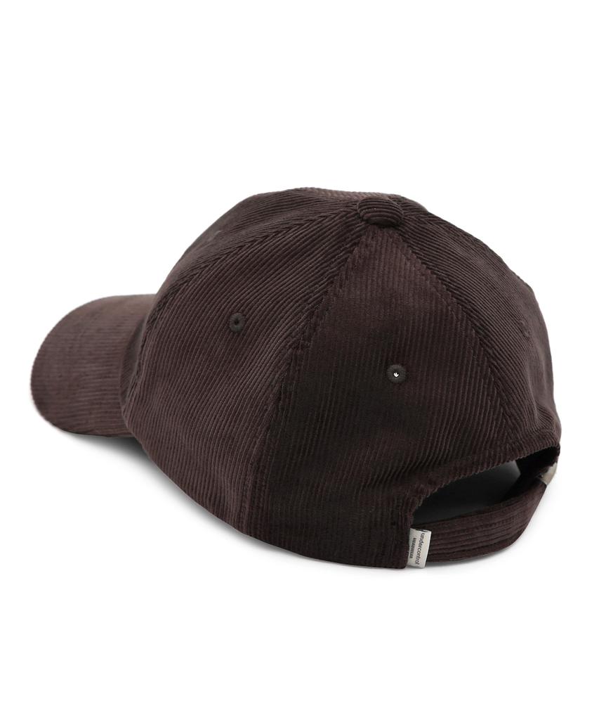 Eondeokeonteulol Unisex Autumn/Winter Corduroy Basic Soft Top Ball Cap Signature / Authentic B B / Cd / Choco