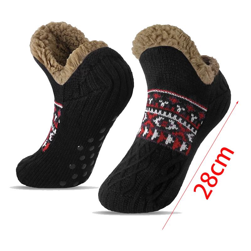 Winter Floor Socks Home Warm Women Men Snow Socks Sleep Carpet Slippers Sock Non-slip Socks