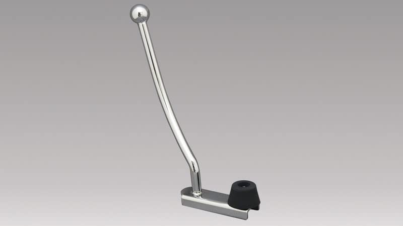 Kijima Motorsykkel Bike Parts Side Stand Extension Touring Model Stål Krom ('07-'15) HD-03125