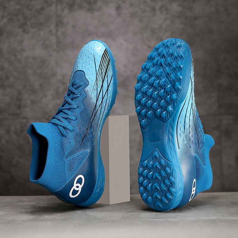 New 2025 Seamless Flying Weaving Large Size Football Shoes Long Nails Broken Nails Xiyin Amazon Size 35-46