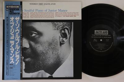 LP Record JUNIOR MANCE - Soulful Piano Of Junior Mance VIJ142 JAZZLAND 1984 Japan Obi Jazz Used