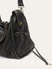 Vintage Washed PU Leather Large Capacity Tote Zip Pockets Braid Decor Shoulder Cross body Bag Unisex Women Daily Travel Handbag