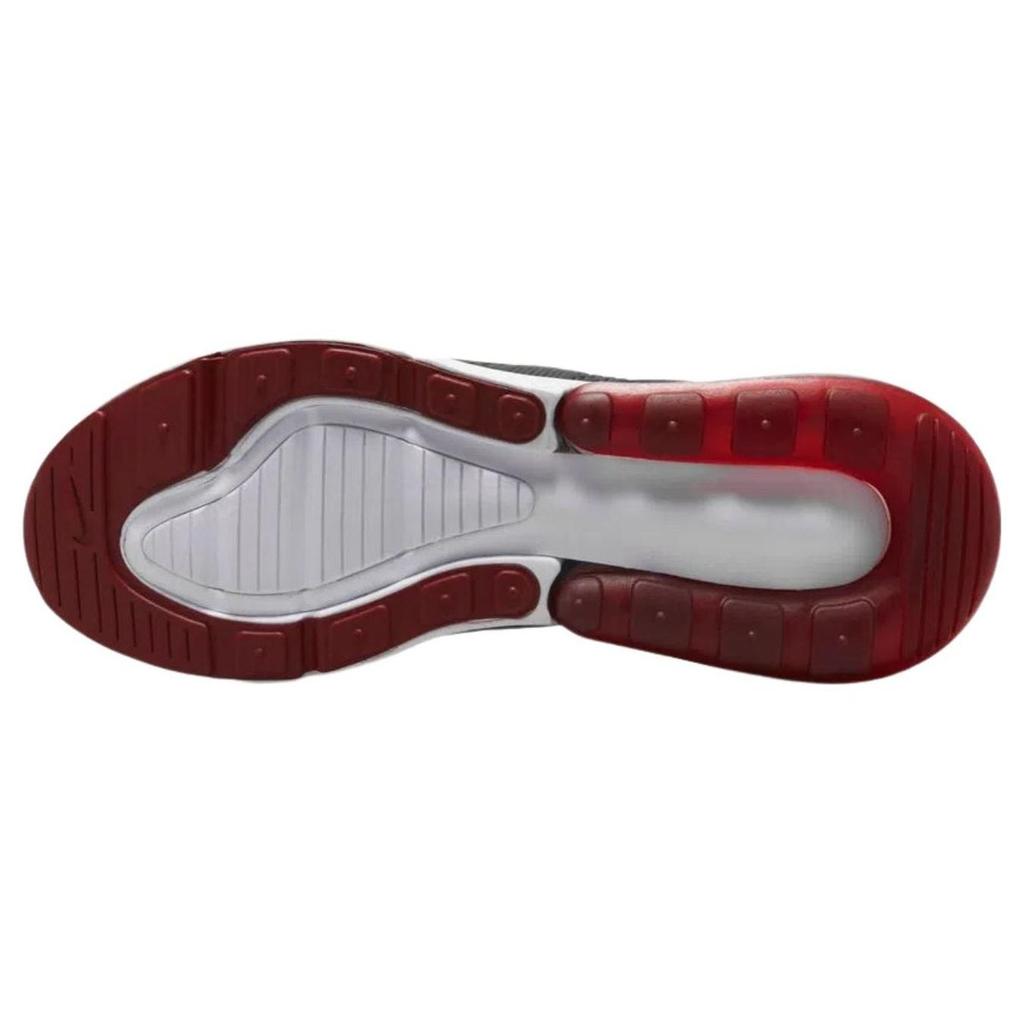 Nike Air Max 270 Fabric Low-Top Sports Casual Shoes Men Sneakers White Black Red AH8050-199