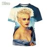 Famous Female Singer 3D Print Sports Quick Dry Breathable Men