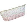 Canvas Floral Pen Case For Girls With Large Capacity And Cute Design For School And Office Use