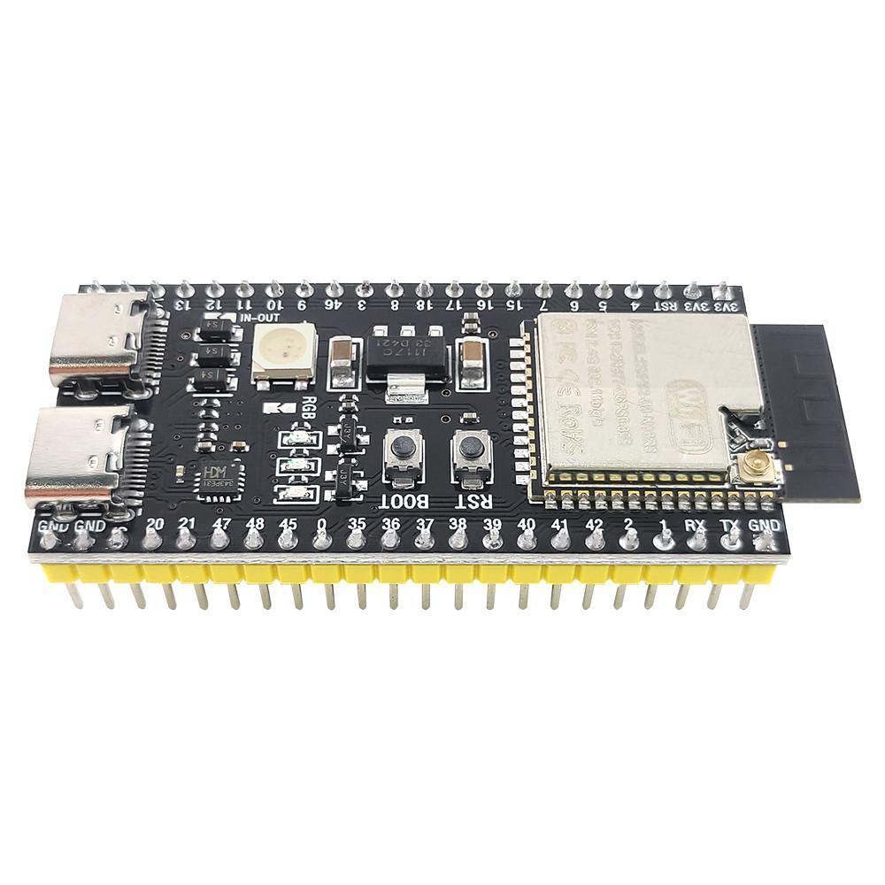 ESP11-S1 N16R8 Development Board with 1.11 Inch TFT Display Speaker Expansion Adapter Kit for DIY AI Type-C Wifi Module ESP11S1