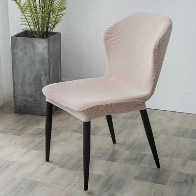 Żakardowy pokrowiec na krzesło do jadalni polarowy elastyczny antypoślizgowy narzuta na krzesło rozciągliwy pokrowiec na krzesło jadalnia Home Decor