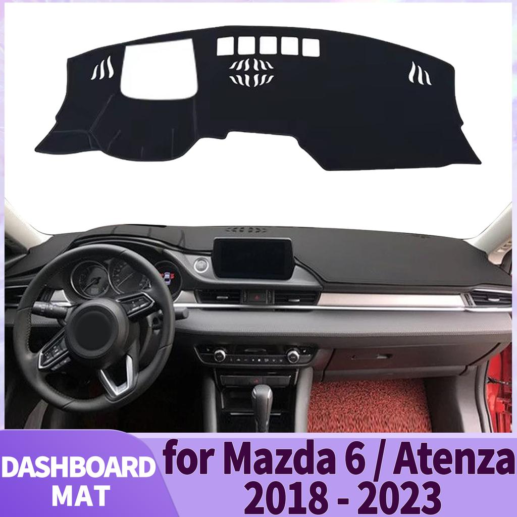 Fit for Mazda 6 GJ GL Mazda6 Atenza 2018-2023 Car Accessories Dashmat Dashboard Cover Pad DashMat Sunshade Protective Carpet