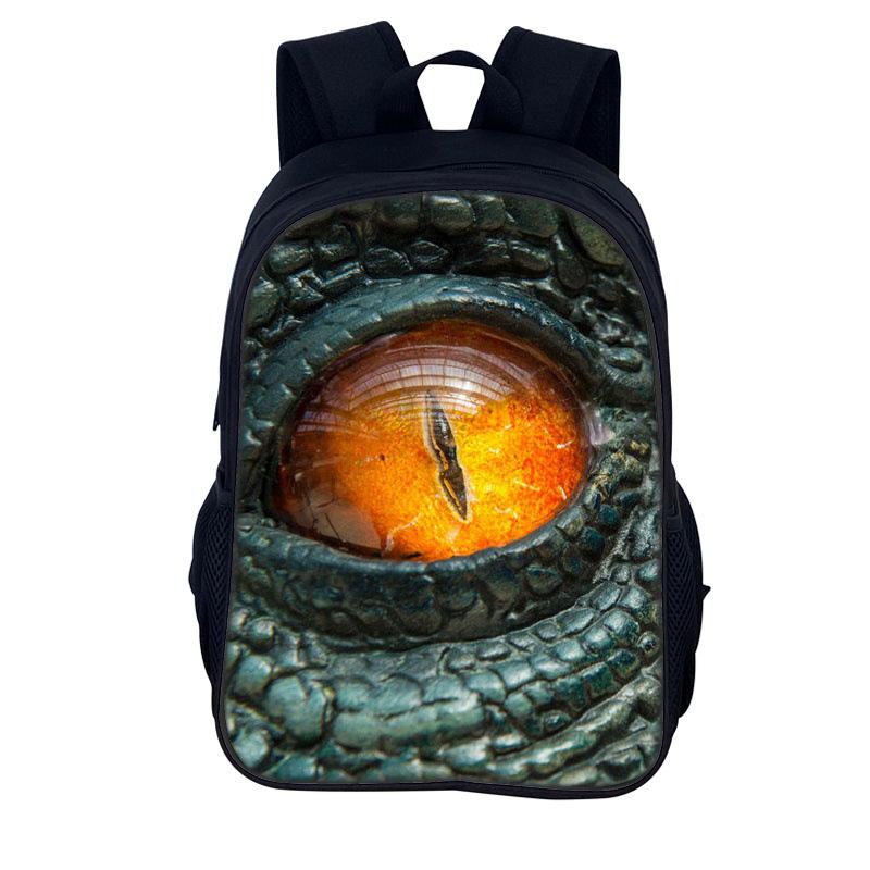 Jurassi Print C School Backpacks for boys Girls Park Resistant School Student College Bag Dinosaur  Printing Bookbags
