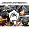 Universal Oil Filter Wrench Tool Drive 3Jaw Remover Tool 63105mm For Car TrucksFlat