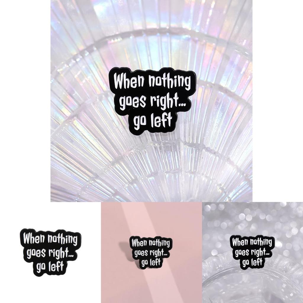 Black Chic And White Cartoon Character Metal Pin Brooch Ideal For Unisex Fashion Enthusiasts And Creative Personal Expression