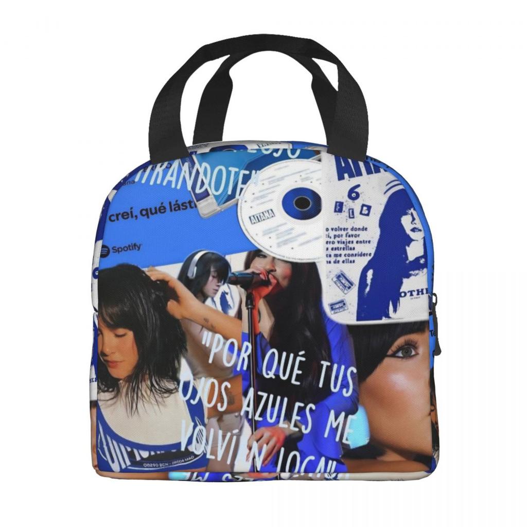 Singer Aitanaed Cuarto Azul Accessories Insulated Lunch Bag For School Office Food Storage Bag Reusable Cooler Thermal Lunch Box