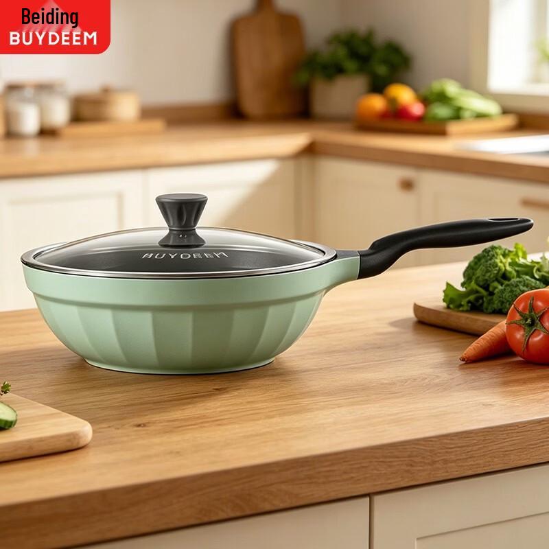 Buydeem 30cm Low-Smoke Non-stick Frying Pan