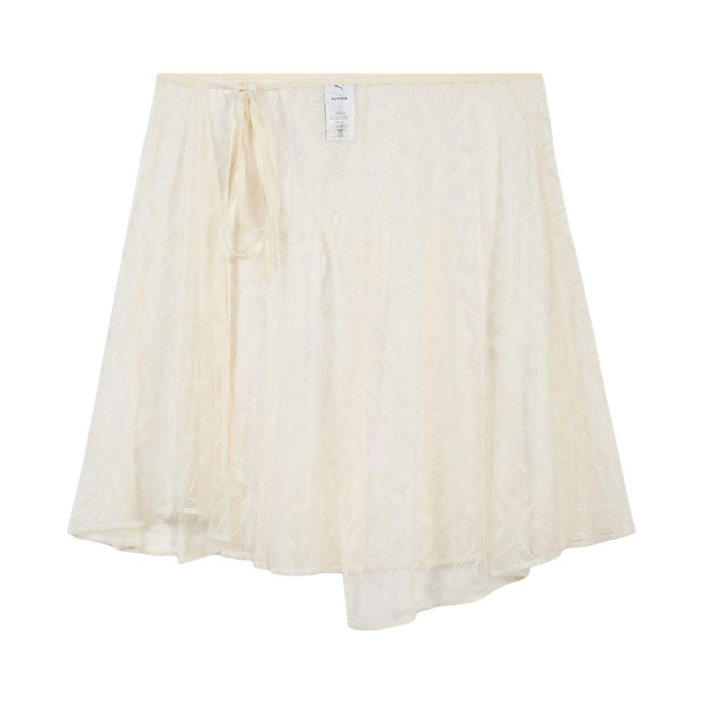 Puma X Musinsa Monogram Layering Breathable Lace-Up Comfortable Casual Skirt Women skirts 638019-87 XS