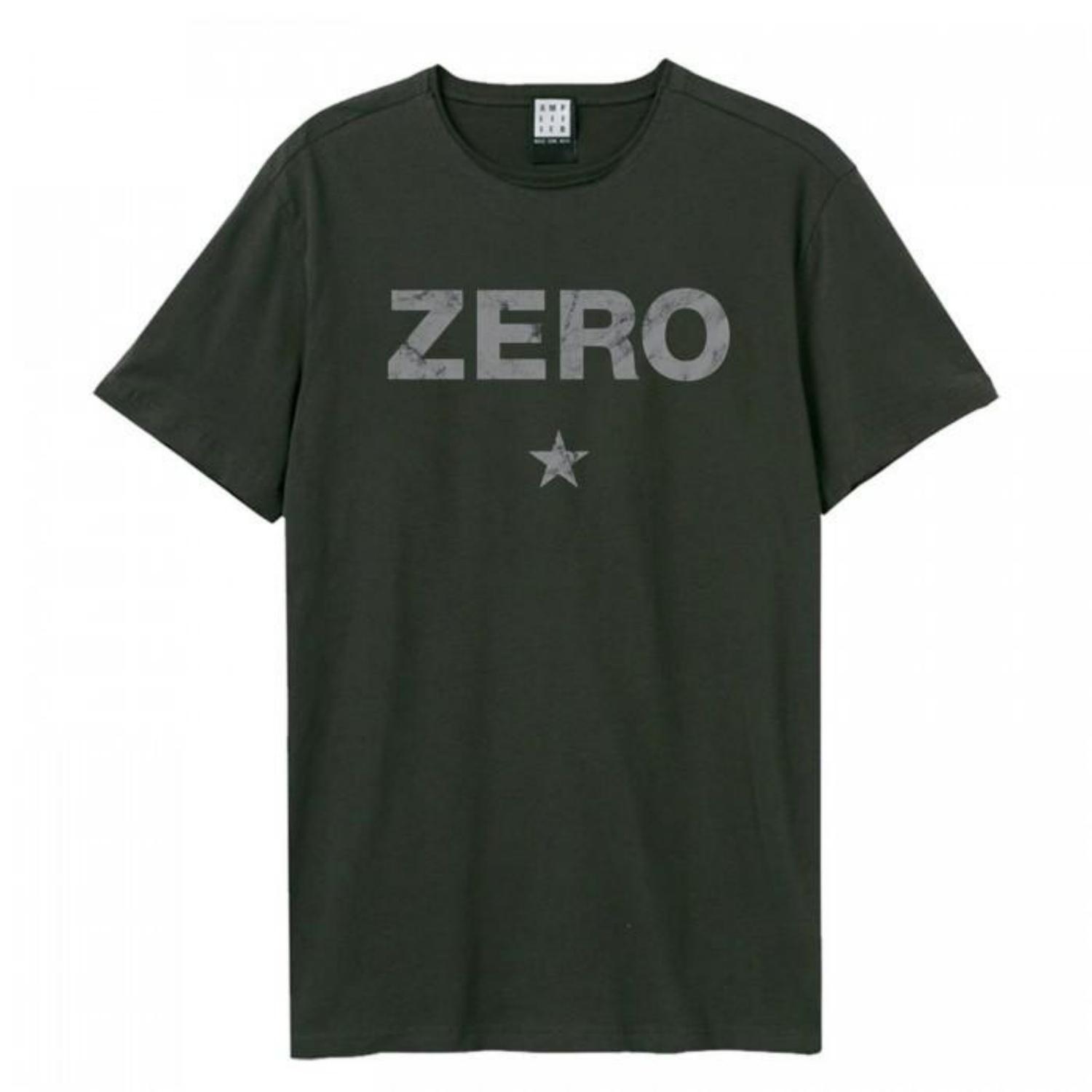 Amplified Unisex Adult Zero The Smashing Pumpkins Vintage T-Shirt S чёрный