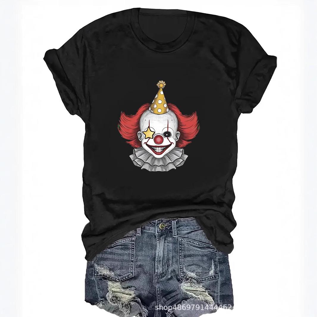 

Women s Cross-Border Round Neck Fashion T-Shirt M