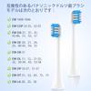 FitMount Panasonic Doltz Compatible Electric Toothbrush Replacement Brush Set, Plaque Removal, Regular Size, Soft, Ultra-Fine Bristles, 8-Pack, White
