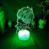SCSYV Inumaki Toge 3D Anime Figure Night Light New Acrylic Lighting Jujutsu Kaisen LED Holiday Atmosphere Gift Otaku Lamp Lamp