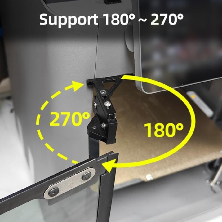 Heavy Duty Door Hinge 3D Printer Door Joint Displaying 180/270 Degree 3D Printer For P2S 3D Printer Accessories