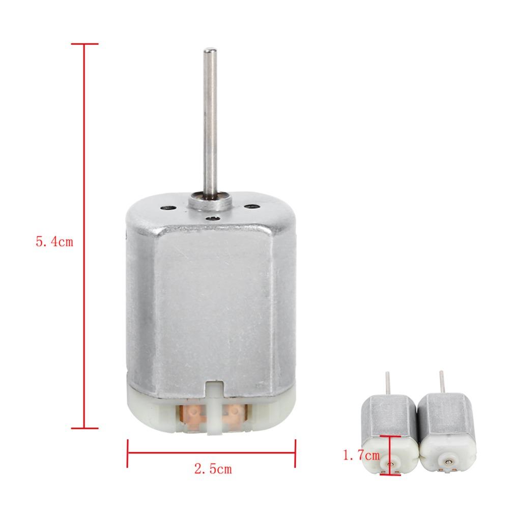 2pcs D Flat Shaft Door Lock Actuator Motor 12V DC Car Door Lock Motor Car Door Repair