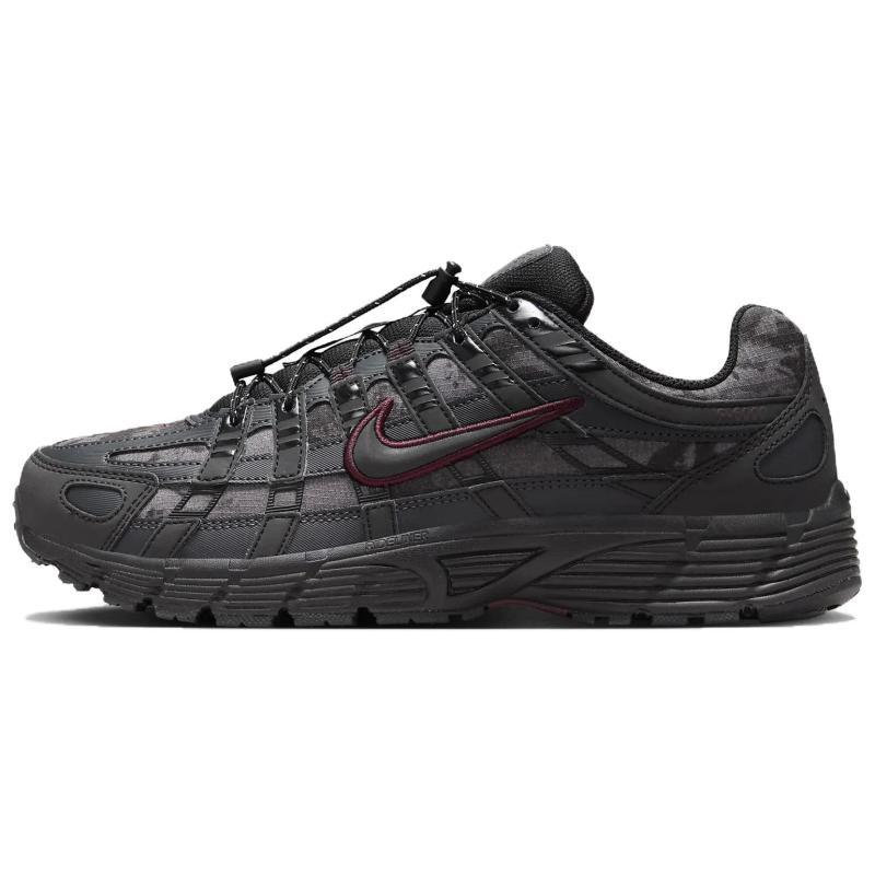 Nike P 6000 Black Burgundy Crush Women's Sneakers HQ4054-001