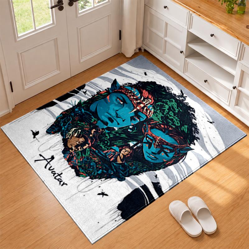 Avatar Carpet Door Mat for Living Room or Bedroom Protective Mat Under Chair Office Decoration Christmas Gift Birthday Present