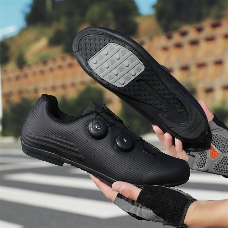 

Unisex SPD Mountain Road Bike lock Shoes Air-Permeable Non-slip Wear-resistant Pedal Bicycle Outdoor Sport Competitive Bicycle Equipment 40 чёрный