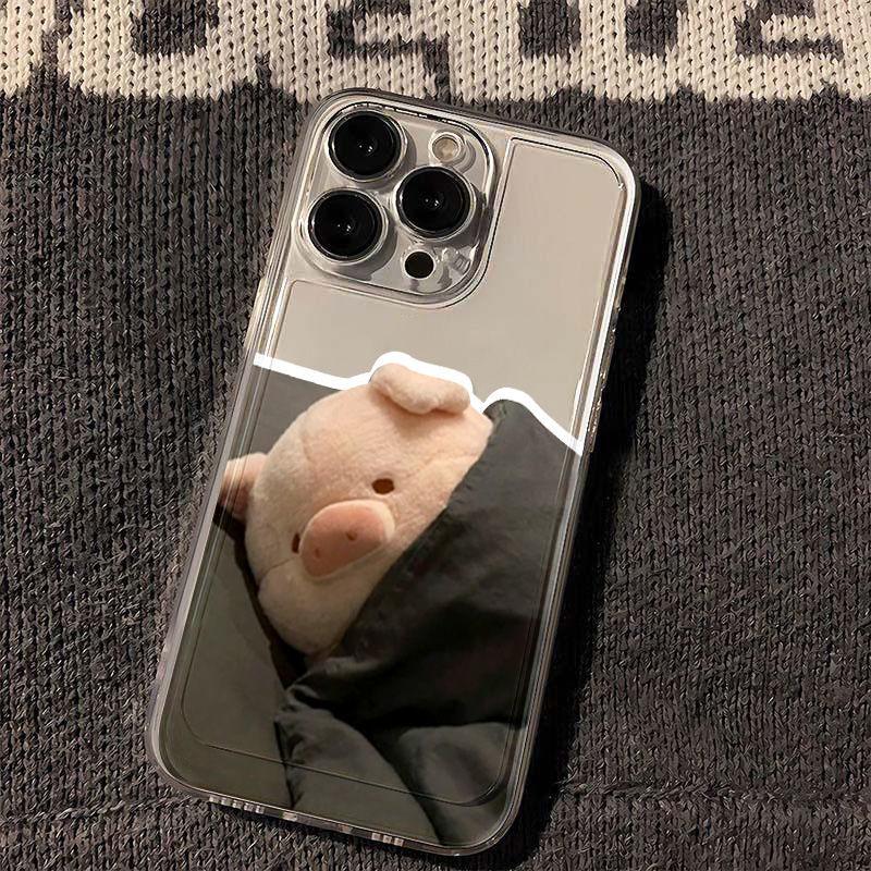 Sleeping Pig Applies To iPhone17promax Apple 16 Mobile Phone Case 14/13 Cute 15 Anti-drop Protective Case
