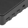 For Raspberry Pi 4 Case ABS Detachable Scratch Resistant Heat Dissipation Protective Shell Black