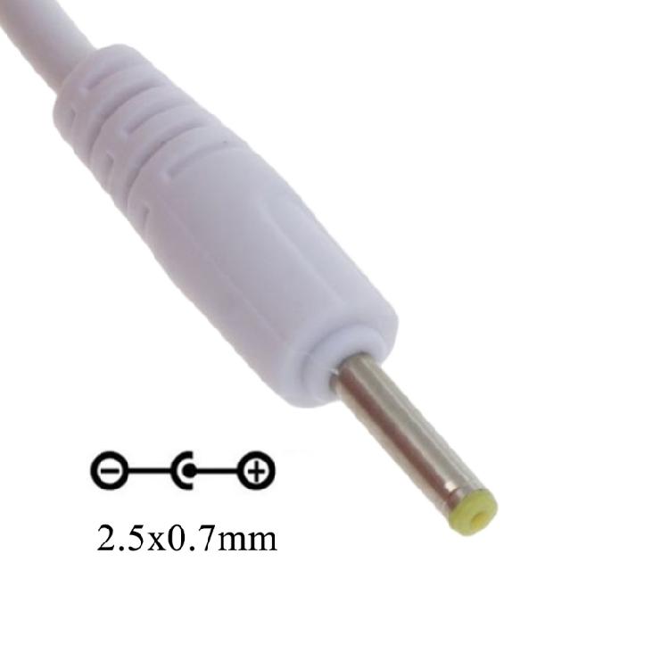 5V USB to DC 2.5mm x 0.7mm Jack Power Cable Durable Materials 1Meter/2Meter