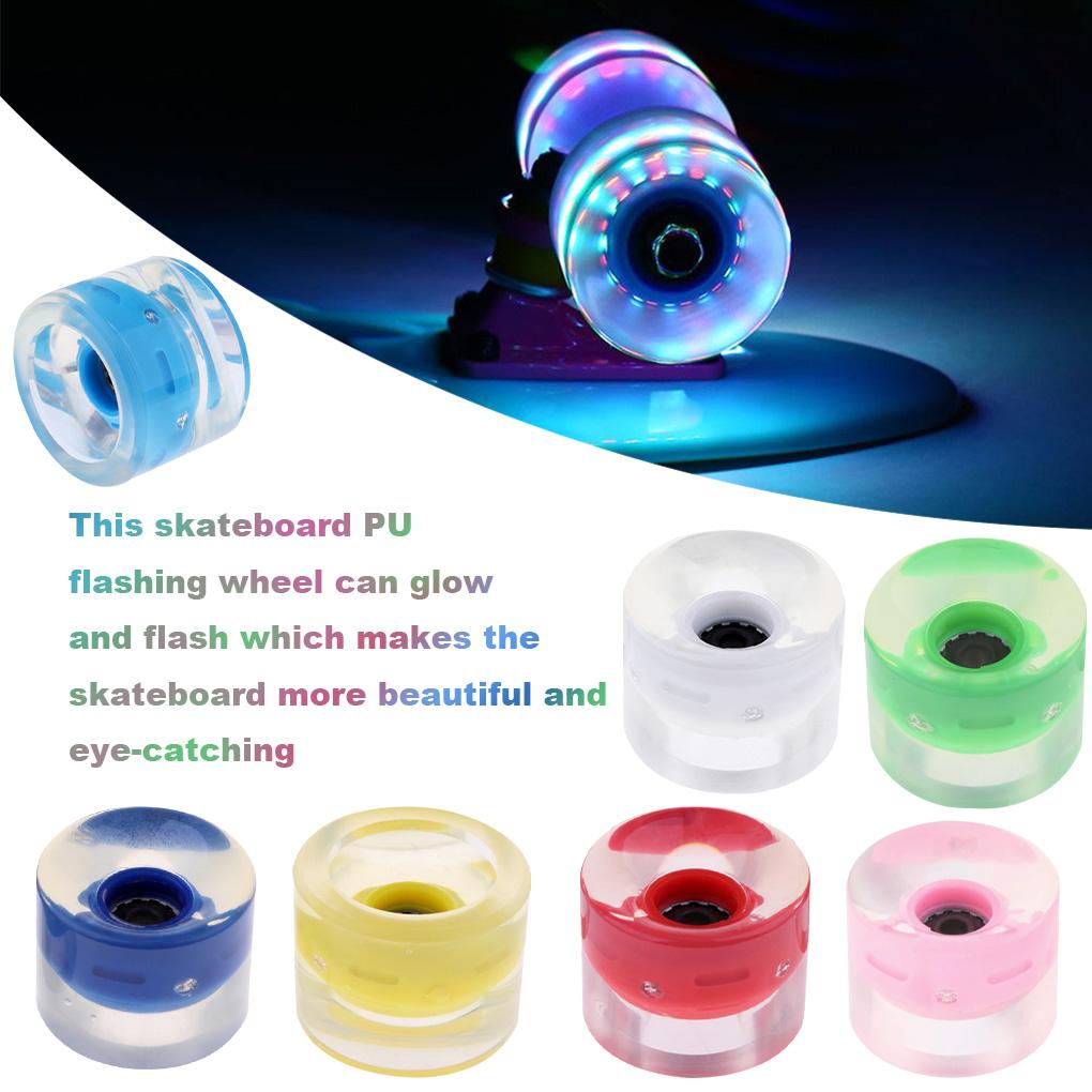 4 Stück Skateboardrollen, Sportrollen, Outdoor-Roller, Longboard, Street-Skate-Ersatzrollen