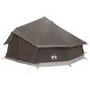 Tipi Tent Brown Grey 600 x 600 x 350 cm Polyester and Steel