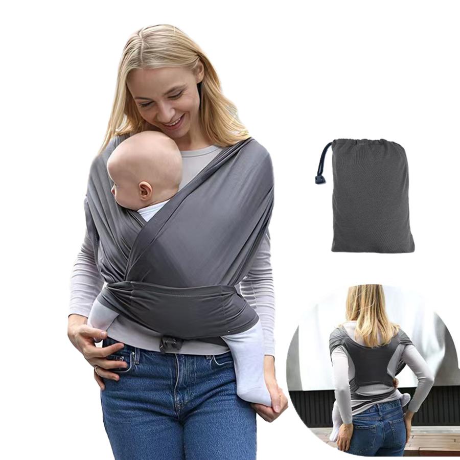 Ergonomic Baby Backpack Newborn Sling with Backpack Straps Outdoor Parenting X-shaped Support Comfortable Baby Carrier