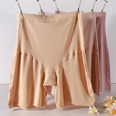 Plus Size Safety Short Pants Women Summer High Waist Elastic Under Skirt Shorts Soft Modal Anti Chafing Boyshorts Panties Female