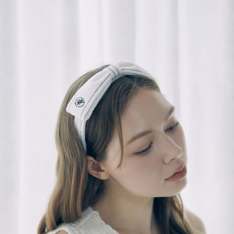 ANOETISCHES COCO-RIBBON-HAARBAND_WEISS