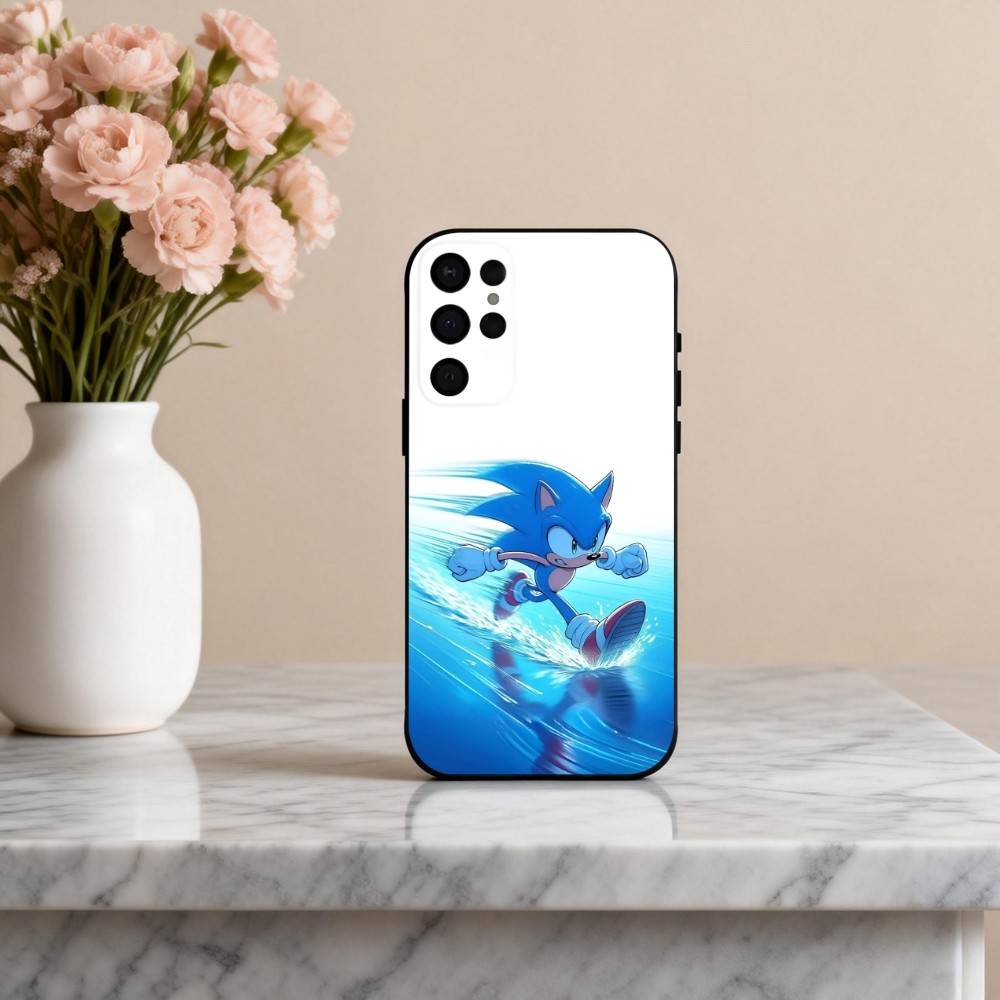 S-Sonic-C The H-Hedgehog-G Game  Phone Case For Samsung S25,S24,S21,S22,S23,S30,Ultra,S20,Plus,Others Soft Black Cover