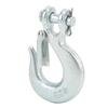 1 4in Clevis Slip Hook with Safety Latch G70 Forged Steel for Trailer Truck Towing Vehicle Chains