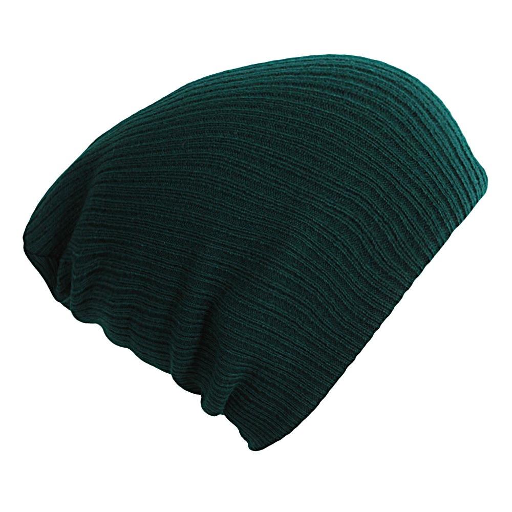 Ensfargede Søte Vinterluer 28*18cm Strikket Lue Ny Kvinne Menn Beanies