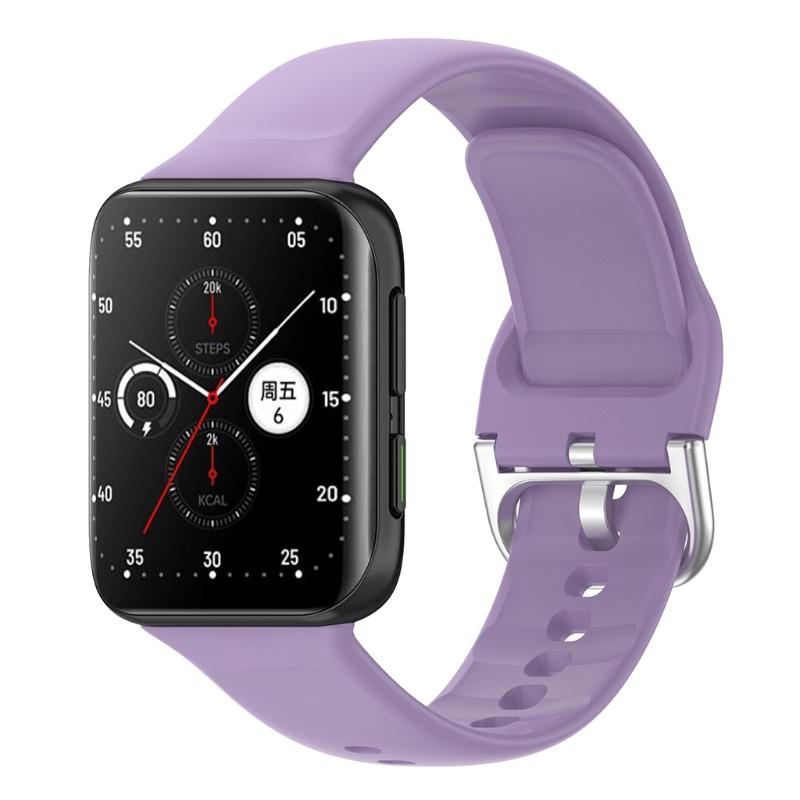 Suitable for  Watch2 42/46mm Durable Sweatproof Adjustable Fashion Silicone Wristband Link Bracelet Watch Band Strap